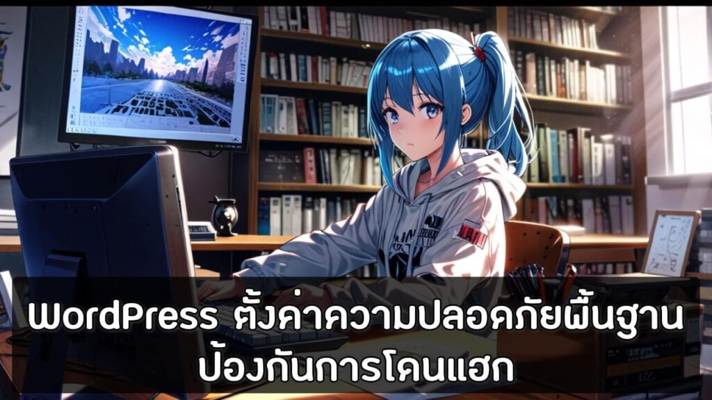 WordPress ตั้งค่าความปลอดภัยพื้นฐานป้องกันการโดนแฮก